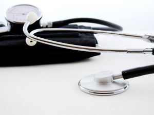 stethoscope blood pressure cuff